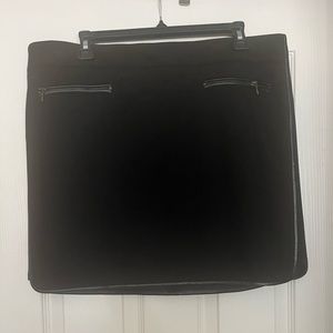 Black mini tuxedo shirt